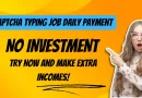 Captcha Typing Job Daily Payment