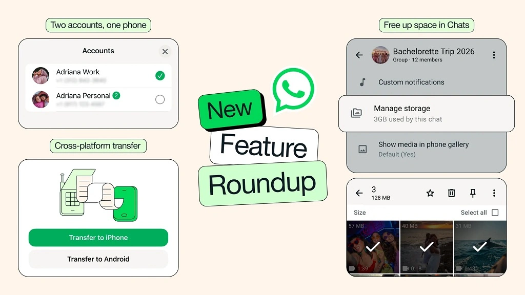 WhatsApp new features