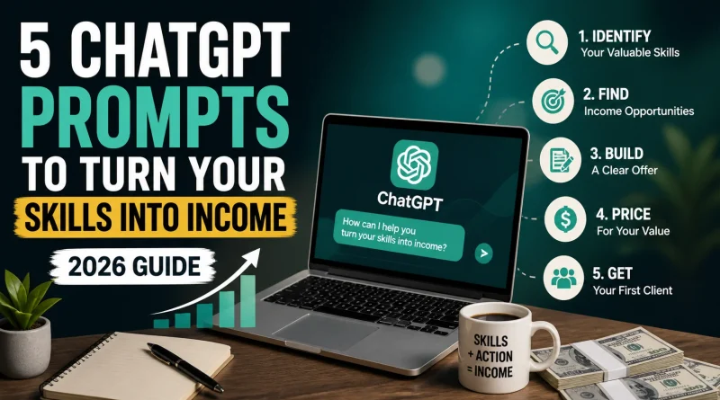 ChatGPT Prompts To Turn Your Skills Into Income