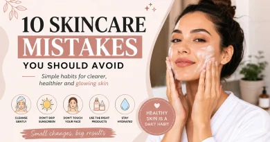 Skincare Mistakes