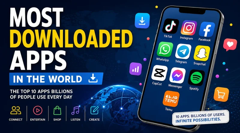 Most Downloaded Apps in the World
