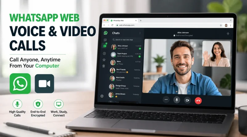 WhatsApp Web Voice and Video Calls