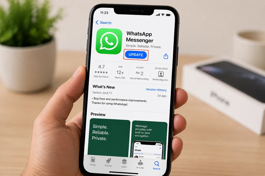 How to Get the New WhatsApp Update on iPhone?