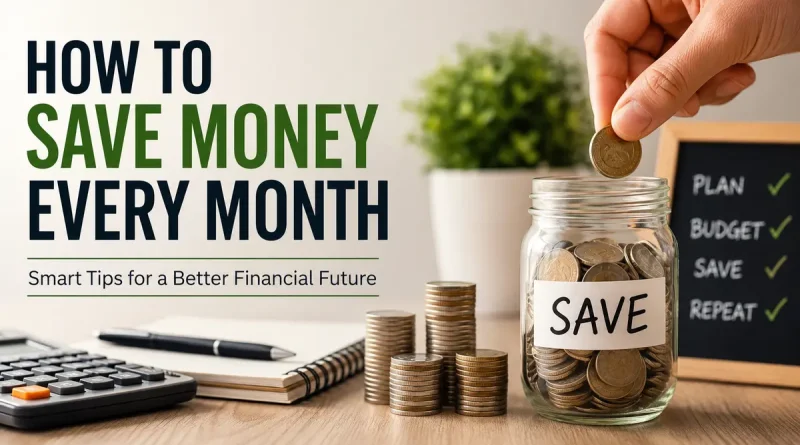 How to Save Money Every Month
