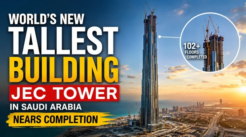 JEC Tower World's New Tallest Building in Saudi Arabia