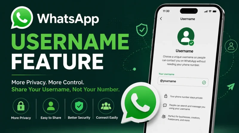 WhatsApp Username Feature
