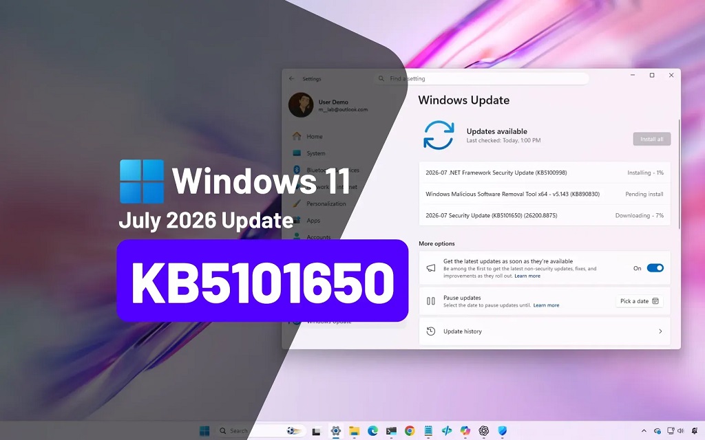 Windows 11 July 2026 Update