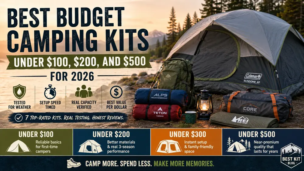 Budget Camping Kits Under 100$