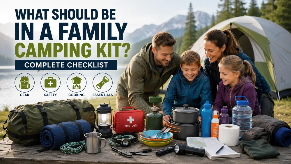 What Should Be in a Family Camping Kit?