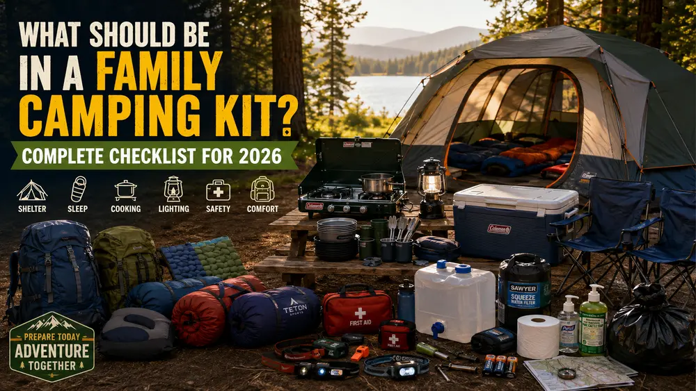 Family Camping Kit Checklist